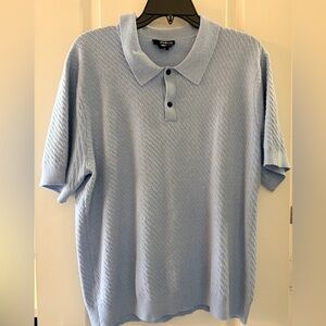 For The Republic Light Blue Men's Sweater Shirt